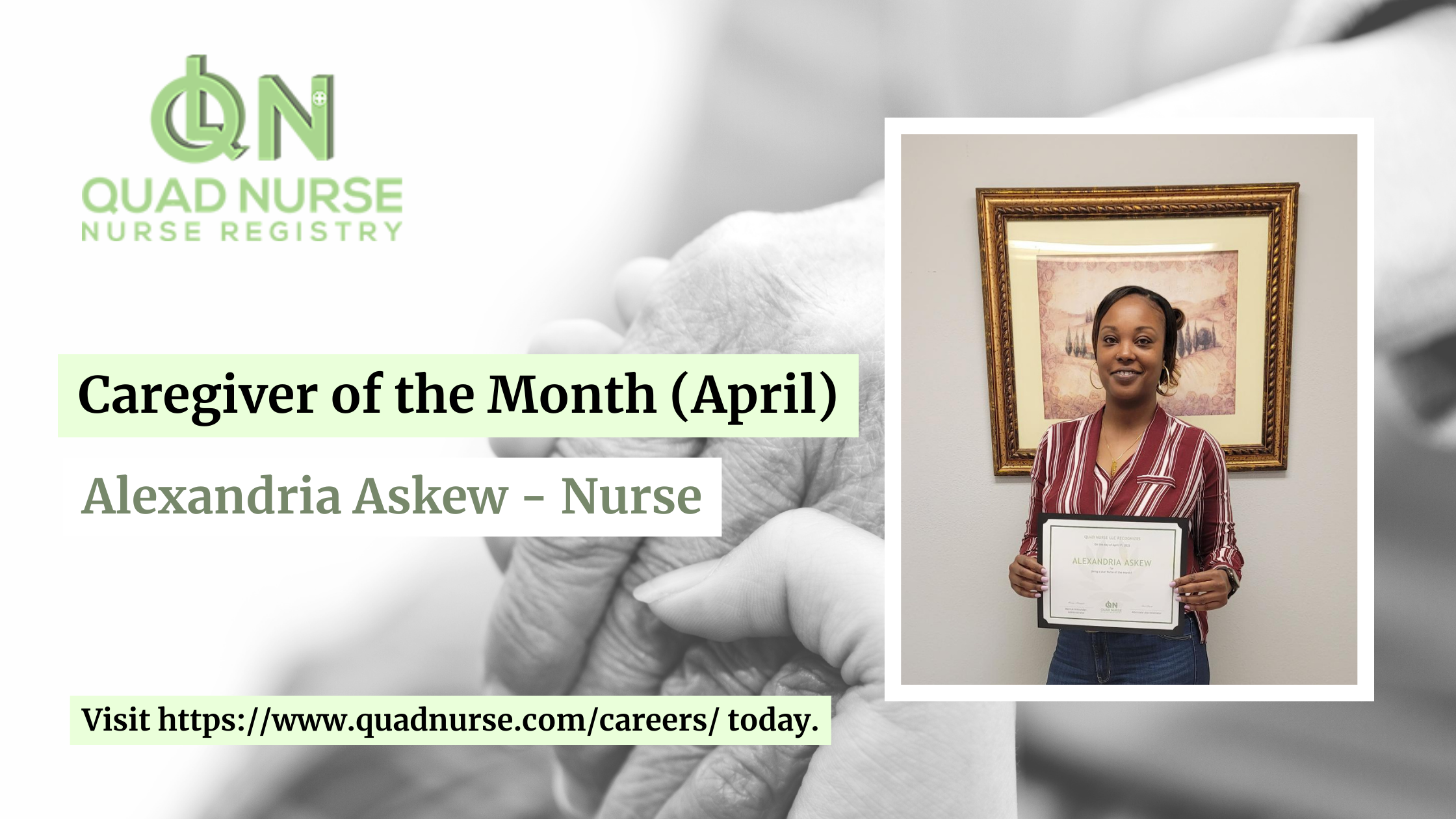 Caregiver of the Month (Nurse) | April 2023